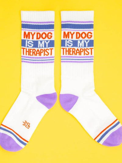 My Dog Is My Therapist, Crew - Gumball Poodle - The Sock Monster