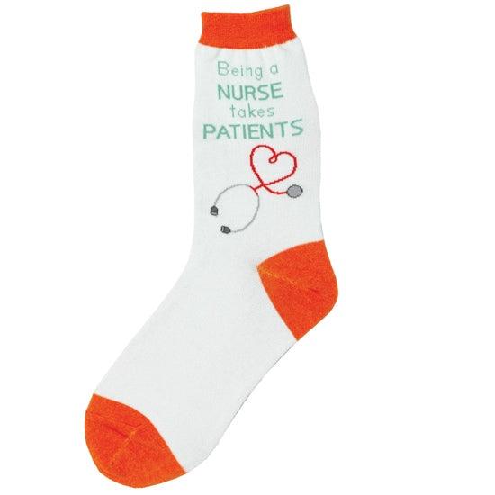 Nurse, Women's Crew - Foot Traffic - The Sock Monster