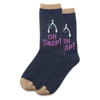 OH SNAP, Women's Crew - Hot Sox - The Sock Monster