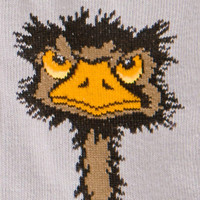 Ostrich, Youth Knee-high - Sock It To Me - The Sock Monster