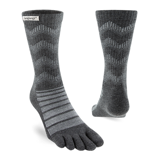 Outdoor Midweight Crew Wool - Injinji - The Sock Monster