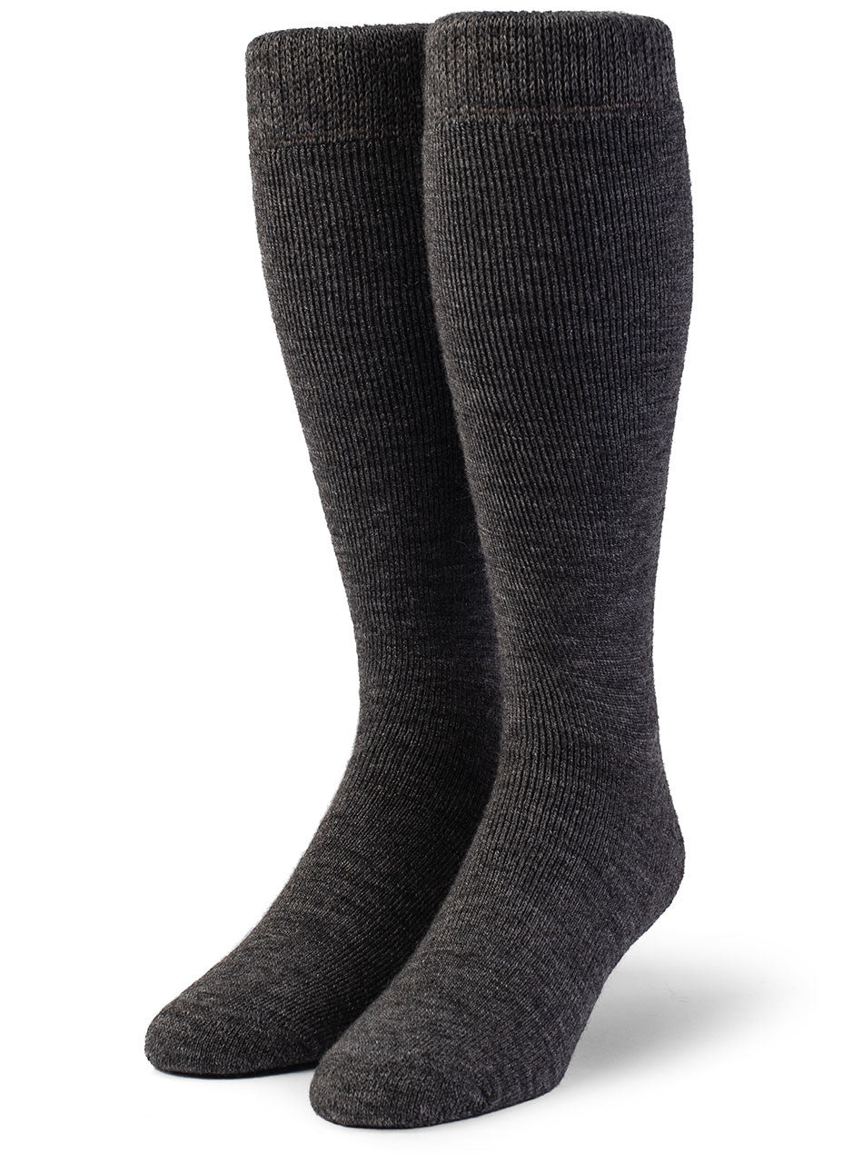 Outdoor | Terry Lined Alpaca | Over-the-Calf Socks
