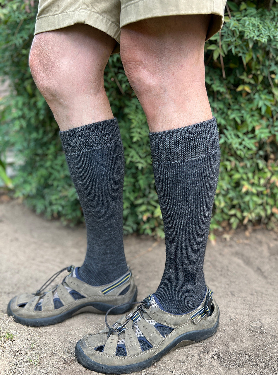 Outdoor | Terry Lined Alpaca | Over-the-Calf Socks