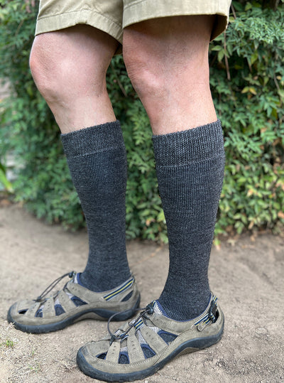 Outdoor | Terry Lined Alpaca | Over-the-Calf Socks