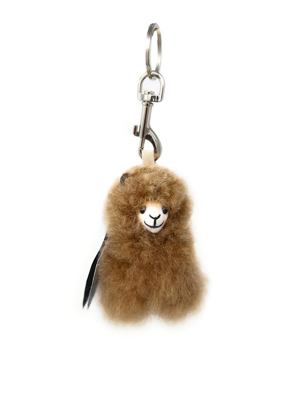 Fluffy Alpaca Figure | Keychain Accessory
