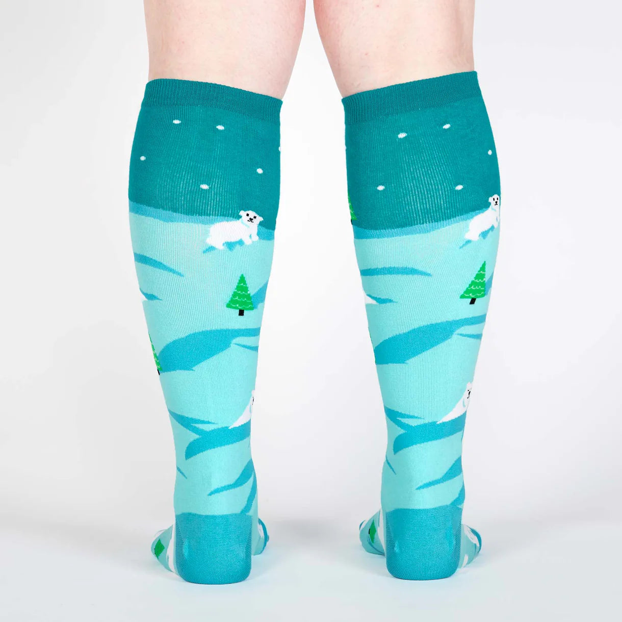Polar Bear Stare | Women's Knee-high