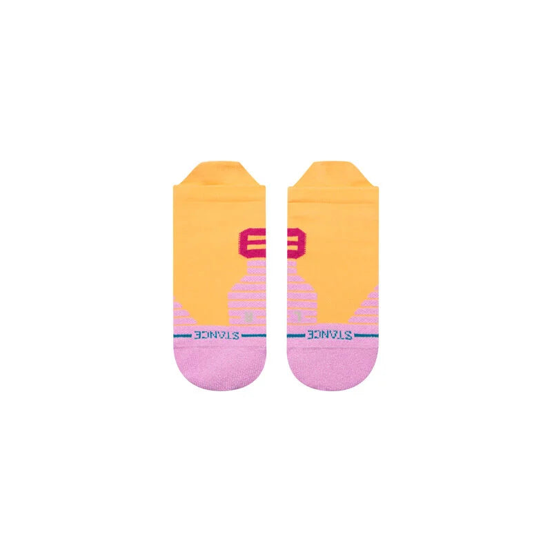 Peach Persuasion | Women's Tab Ankle Socks