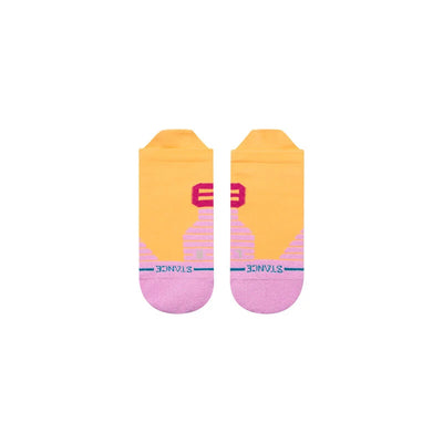 Peach Persuasion | Women's Tab Ankle Socks