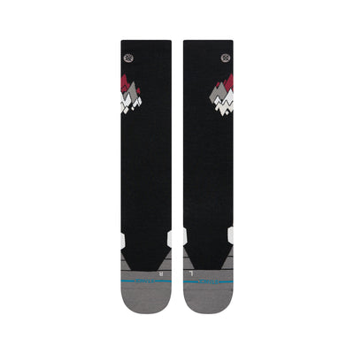 Peaks | Merino Blend | Unisex Ultralight Over-the-Calf Snow Socks