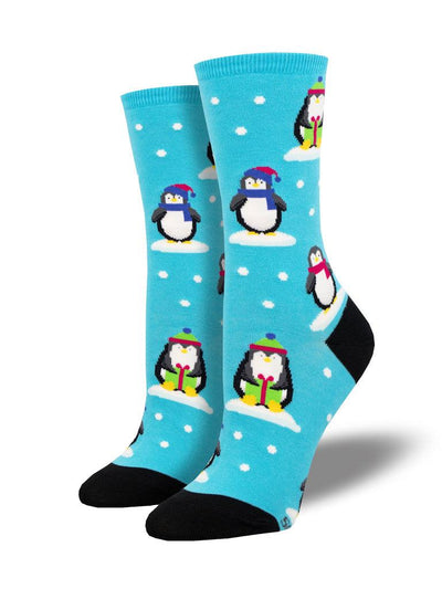 Penguins, Women's Crew - Socksmith - The Sock Monster