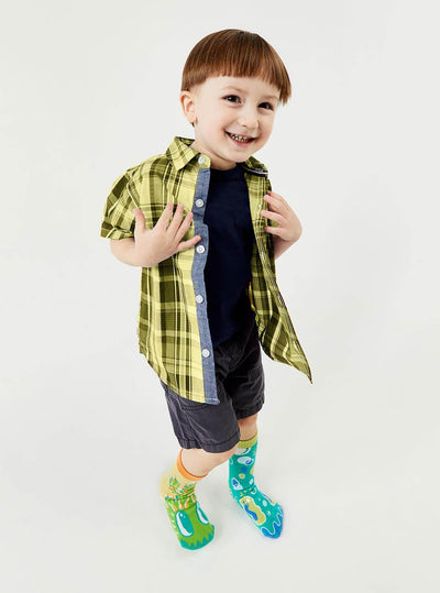 Pokey & Poppy | Kids Socks | Mismatched Cute Crazy Fun Socks - Pals Socks - The Sock Monster