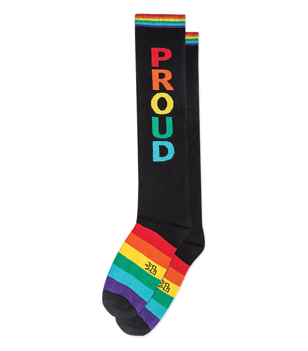Proud, All Gender Knee-high - Gumball Poodle - The Sock Monster