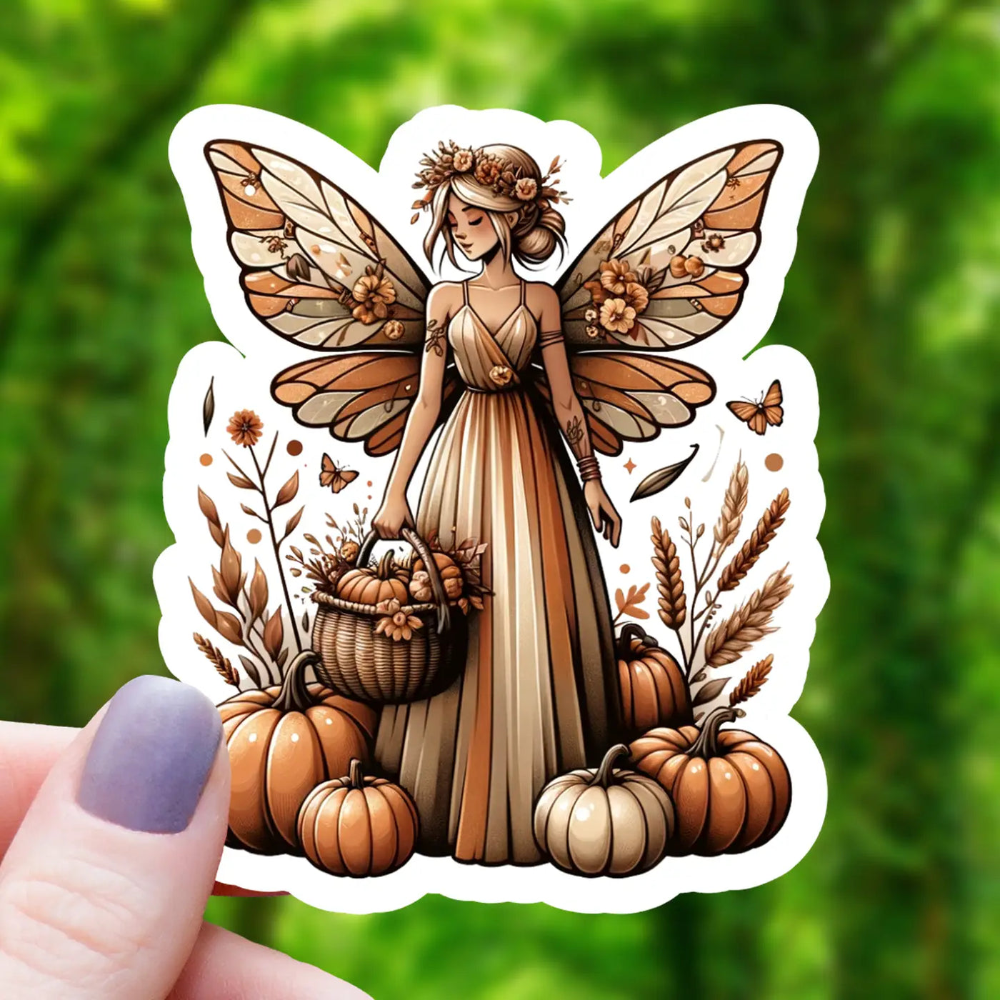 Pumpkin Fairy | Vinyl Sticker