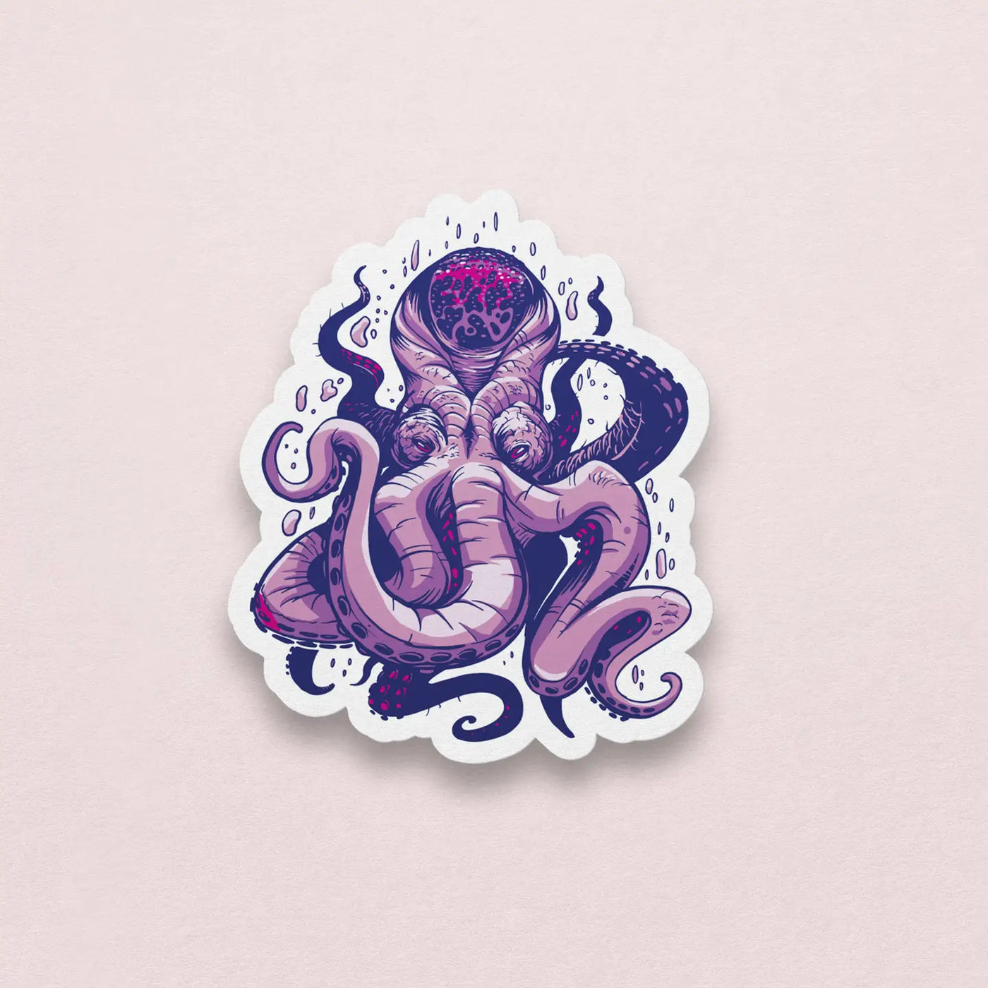 Purple Kraken Octopus Monster | Vinyl Sticker