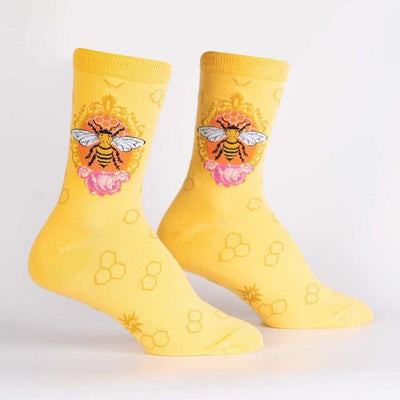 Queen Bee, Women's Crew - Sock It To Me - The Sock Monster