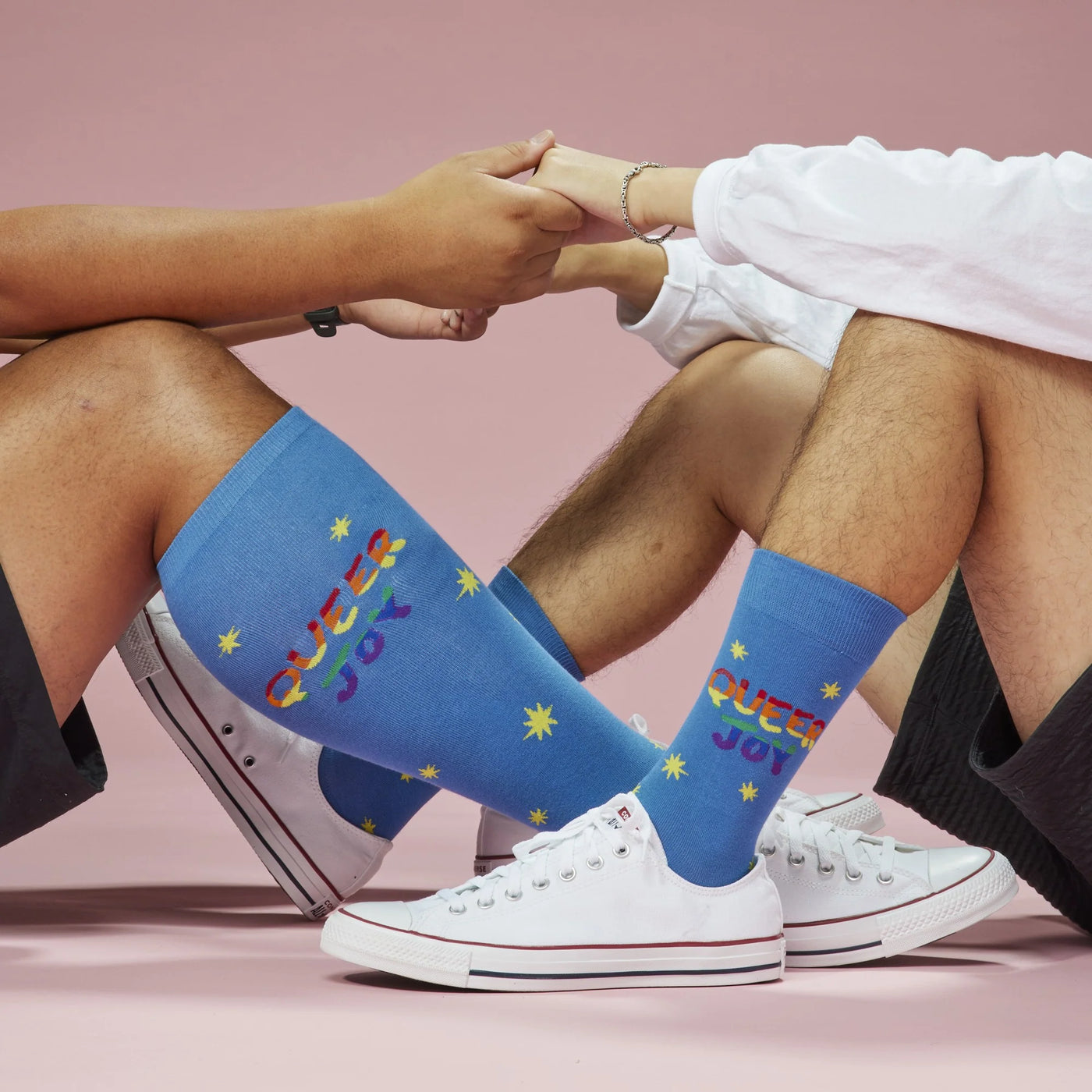 Queer Joy | All Gender Stretch-It™ Wide Calf Knee-high