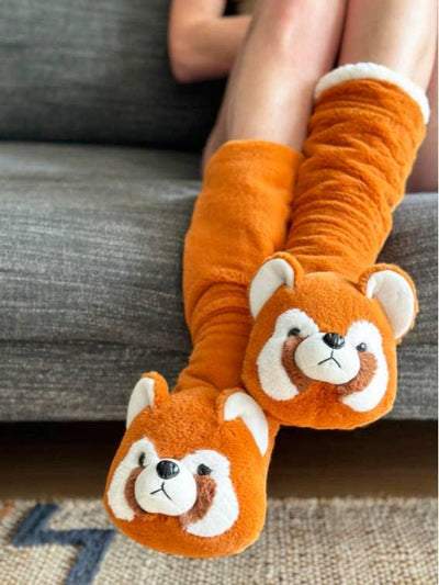 Red Panda | Women's Slippers - Oooh Yeah - The Sock Monster