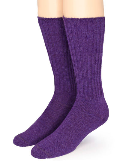 Casual Ribbed | Alpaca Crew Socks