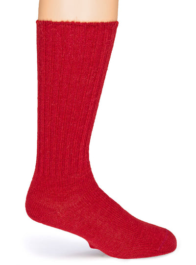 Casual Ribbed | Alpaca Crew Socks