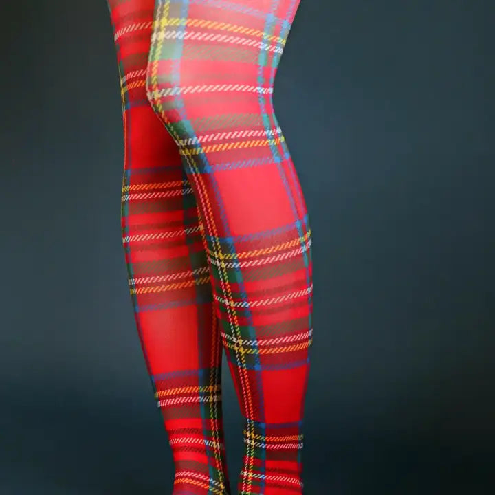 Royal Stewart Tartan Plaid | Printed Tights