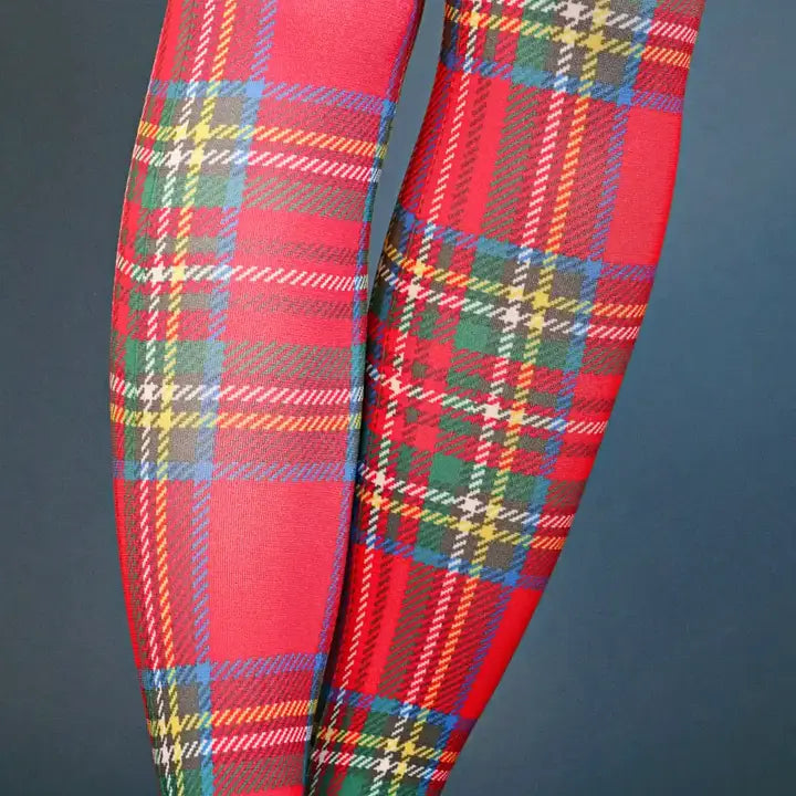 Royal Stewart Tartan Plaid | Printed Tights