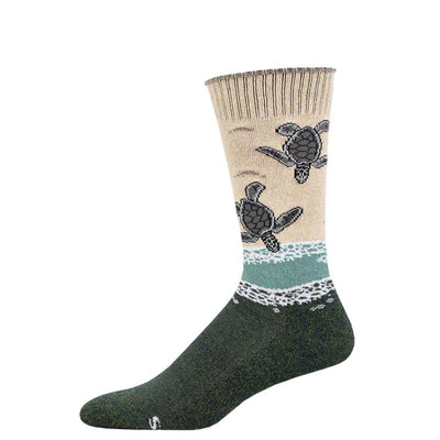 SEA TO SHORE | Outlands Collection Recycled Cotton Crew - Socksmith - The Sock Monster