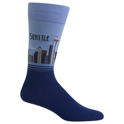 Seattle, Men's Crew - Hot Sox - The Sock Monster