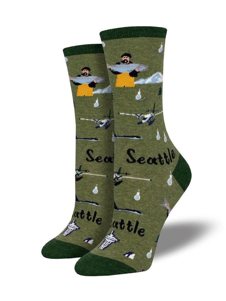 SEATTLE, Women's Crew - Socksmith - The Sock Monster
