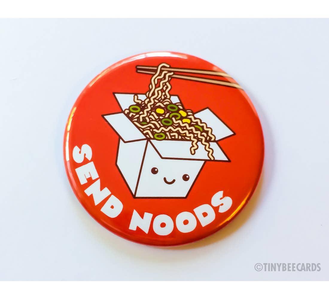 "Send Noods" | Magnet - Tiny Bee Cards - The Sock Monster