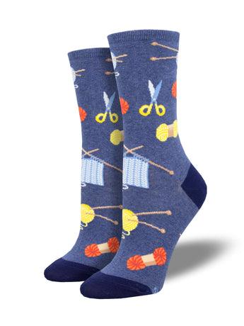 Sew Knit, Women's Crew - Socksmith - The Sock Monster