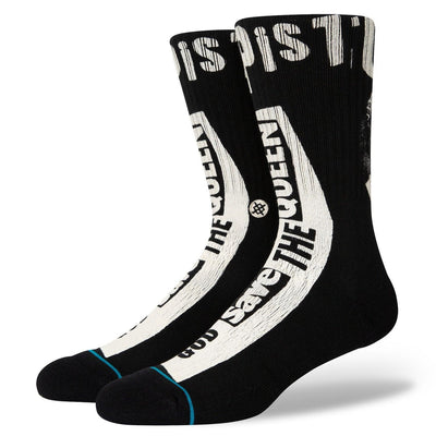 SEX PISTOLS GOD SAVE THE QUEEN CREW SOCK - Stance - The Sock Monster