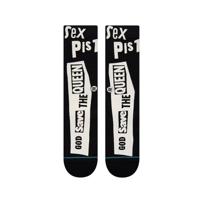 SEX PISTOLS GOD SAVE THE QUEEN CREW SOCK - Stance - The Sock Monster