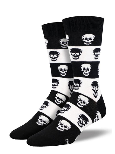 Skull, Men's Crew - Socksmith - The Sock Monster