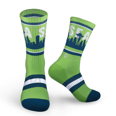 SkyLine Seattle Socks - Skyline Socks - The Sock Monster