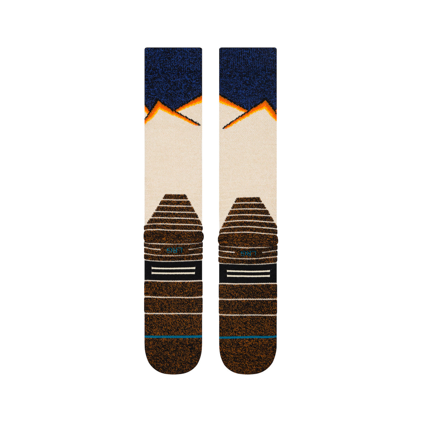 Slopes | Merino Blend | All Gender Over-the-Calf Snow Socks