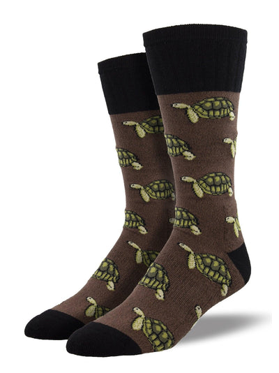 Slow and Steady, Outlands Collection, Men's Boot Sock - Socksmith - The Sock Monster