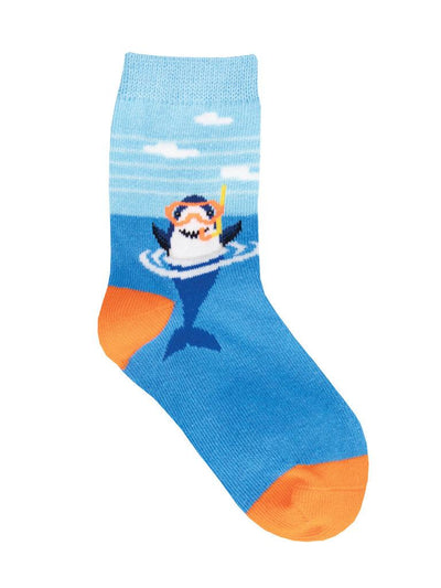 Snorkel Shark, Toddler Crew - Socksmith - The Sock Monster