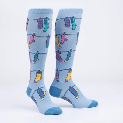 Socks on Socks, Women's Knee-high - Sock It To Me - The Sock Monster