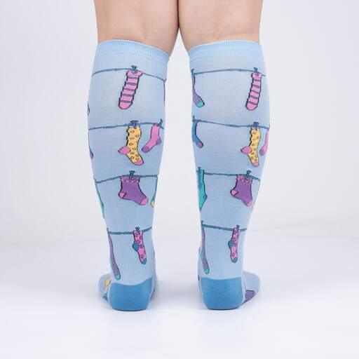 Socks on Socks, Women's Knee-high - Sock It To Me - The Sock Monster