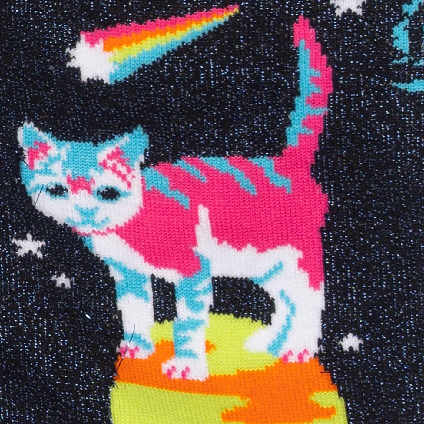 Space Cats, Women's Crew - Sock It To Me - The Sock Monster