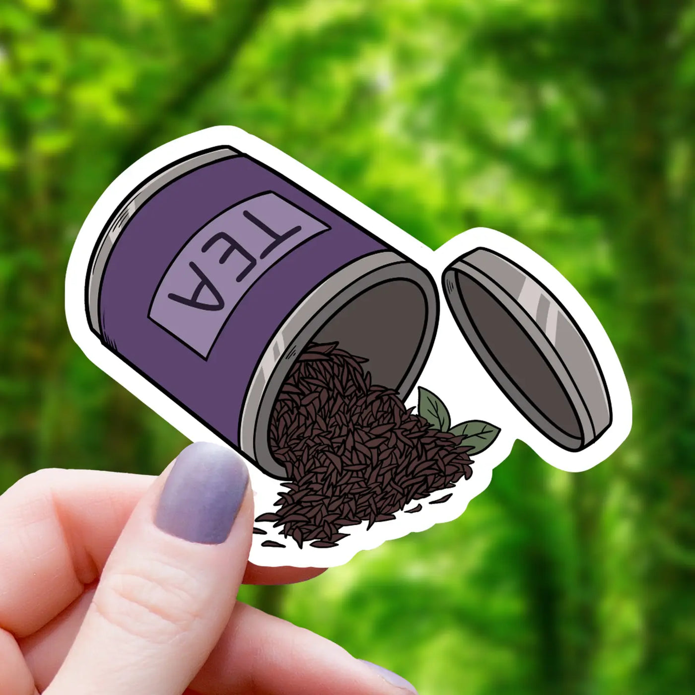 Spill the Tea | Vinyl Sticker – The Sock Monster