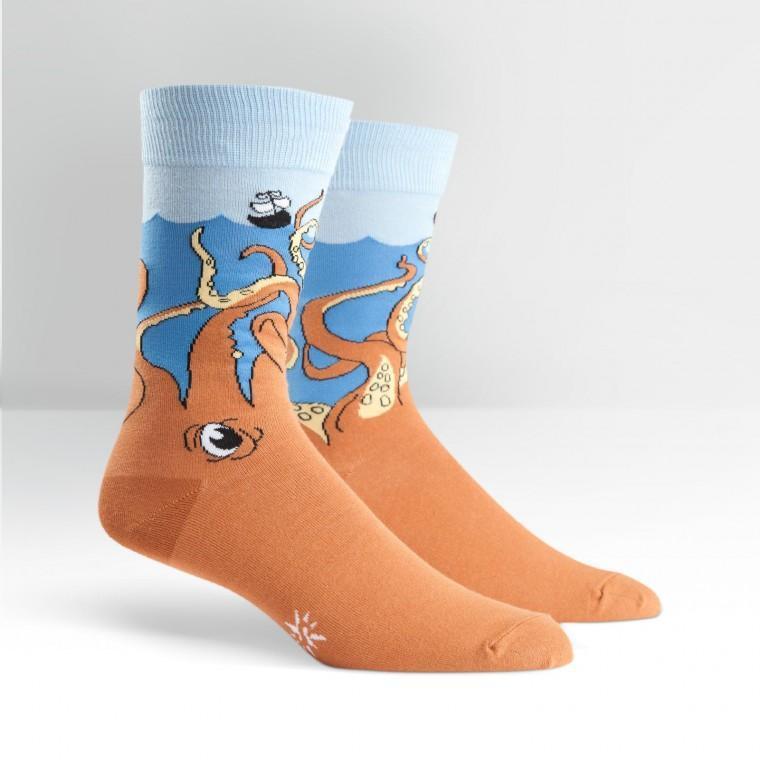 Squid-O, Men's Crew - Sock It To Me - The Sock Monster