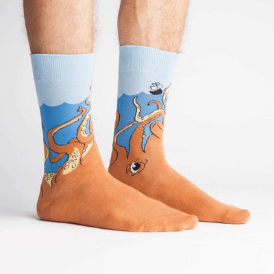 Squid-O, Men's Crew - Sock It To Me - The Sock Monster