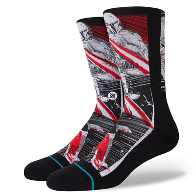 STAR WARS MANGA BOBA CREW SOCKS - Stance - The Sock Monster