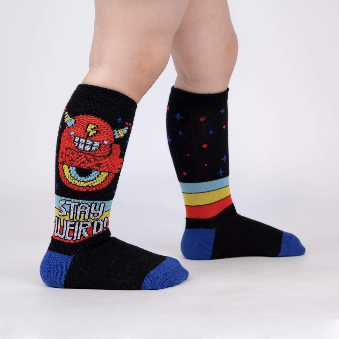 Stay Weird, Toddler Knee High - Sock It To Me - The Sock Monster