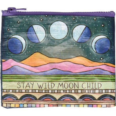 Stay Wild Moon Child, Zipper Wallet - Primitives By Kathy - The Sock Monster