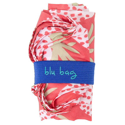 Strawberries 'Blu Bag' - Reusable Bag - RockFlowerPaper - The Sock Monster