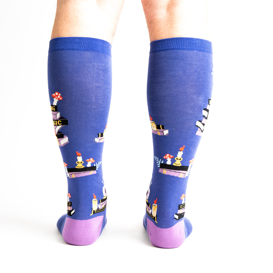 Reading Is Magic | All Gender Stretch-It™  Wide Calf Knee-high