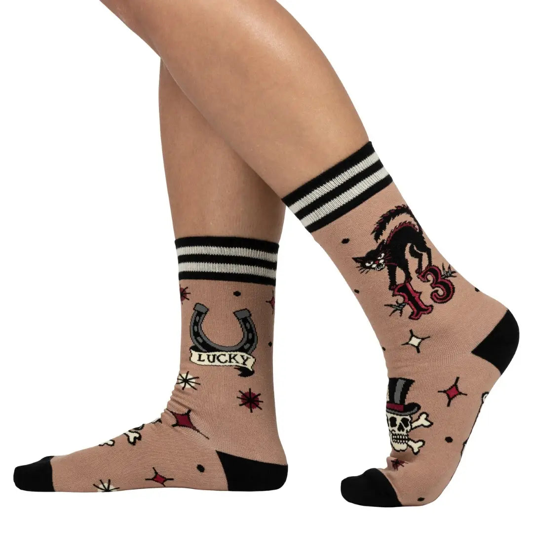 Superstitious Ink | Crew Socks