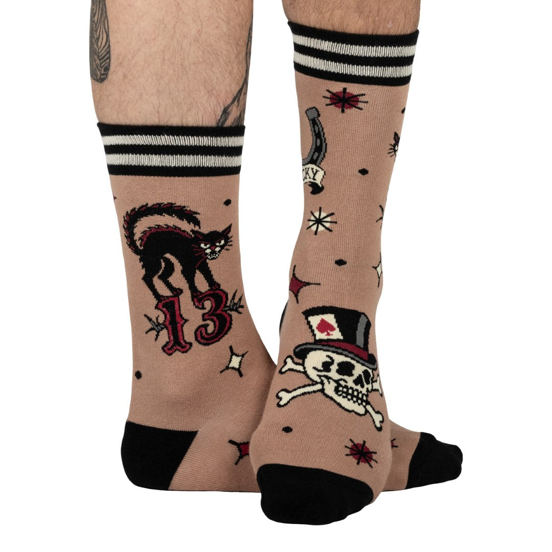 Superstitious Ink | Crew Socks